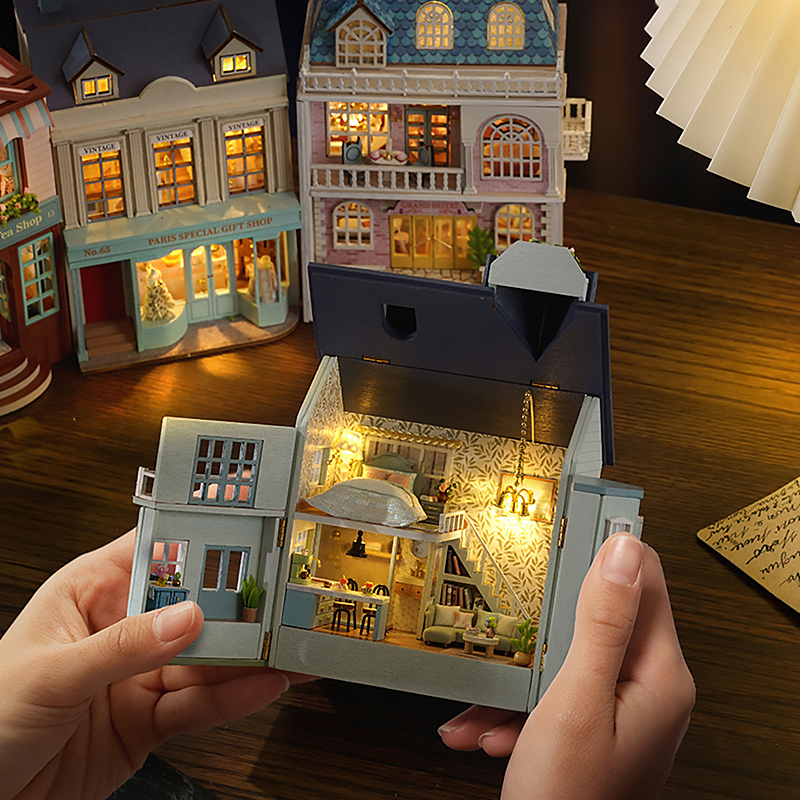 DIY Mini Wooden Dollhouse With - Philodendron Pink Princess avis et prix