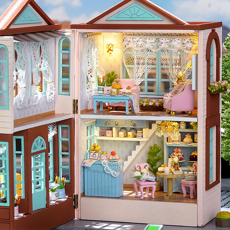 DIY Mini Wooden Dollhouse With - Philodendron Pink Princess avis et prix