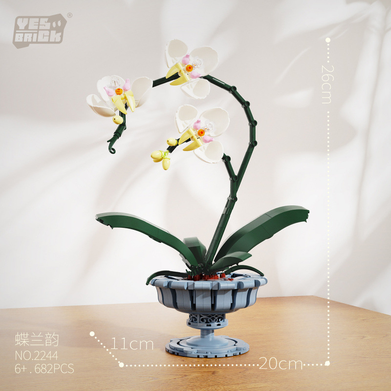 Simulated Orchid Lily Building - Plant Parent Yearly avis et prix