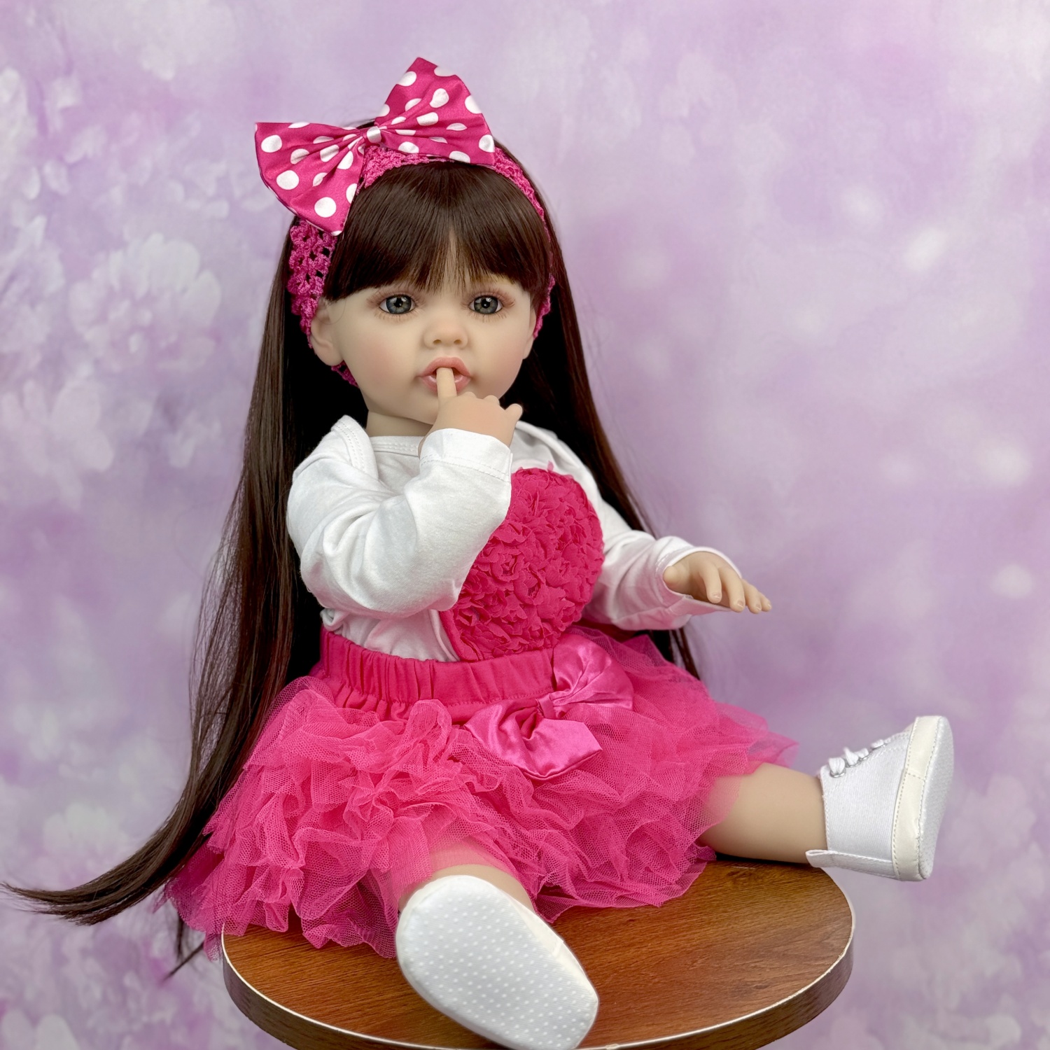 BZDOLL 55CM Full Vinyl Body Re - Philodendron Pink Princess avis et prix