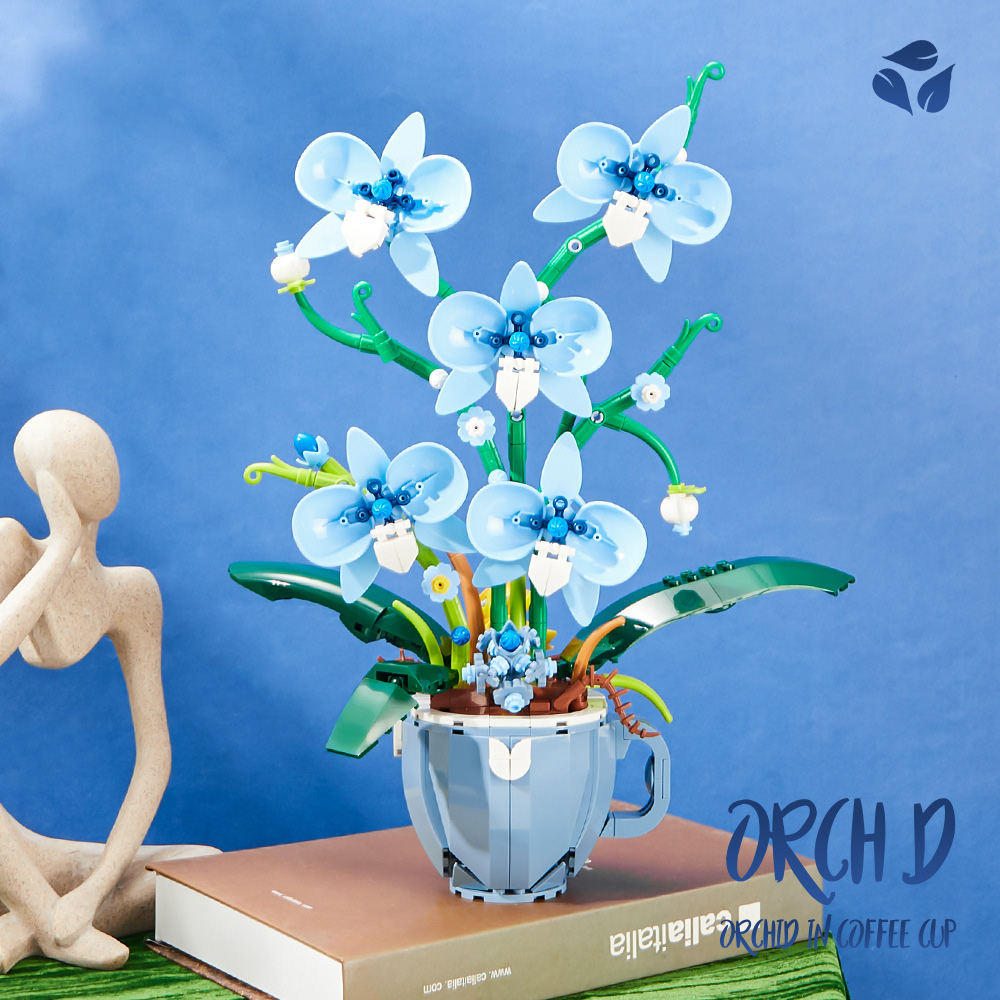 567PCS Blue Orchid Building Bl - Plant Parent Yearly avis et prix