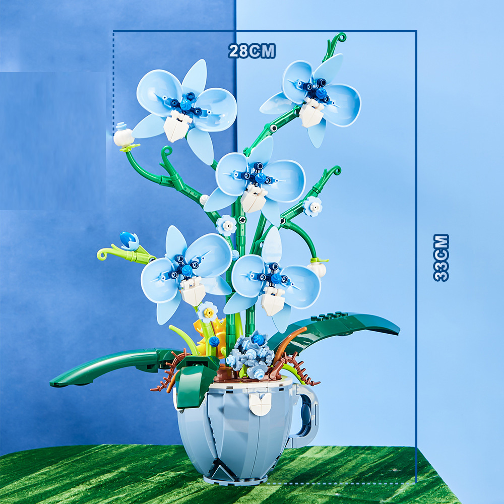 567PCS Blue Orchid Building Bl - Plant Parent Yearly avis et prix