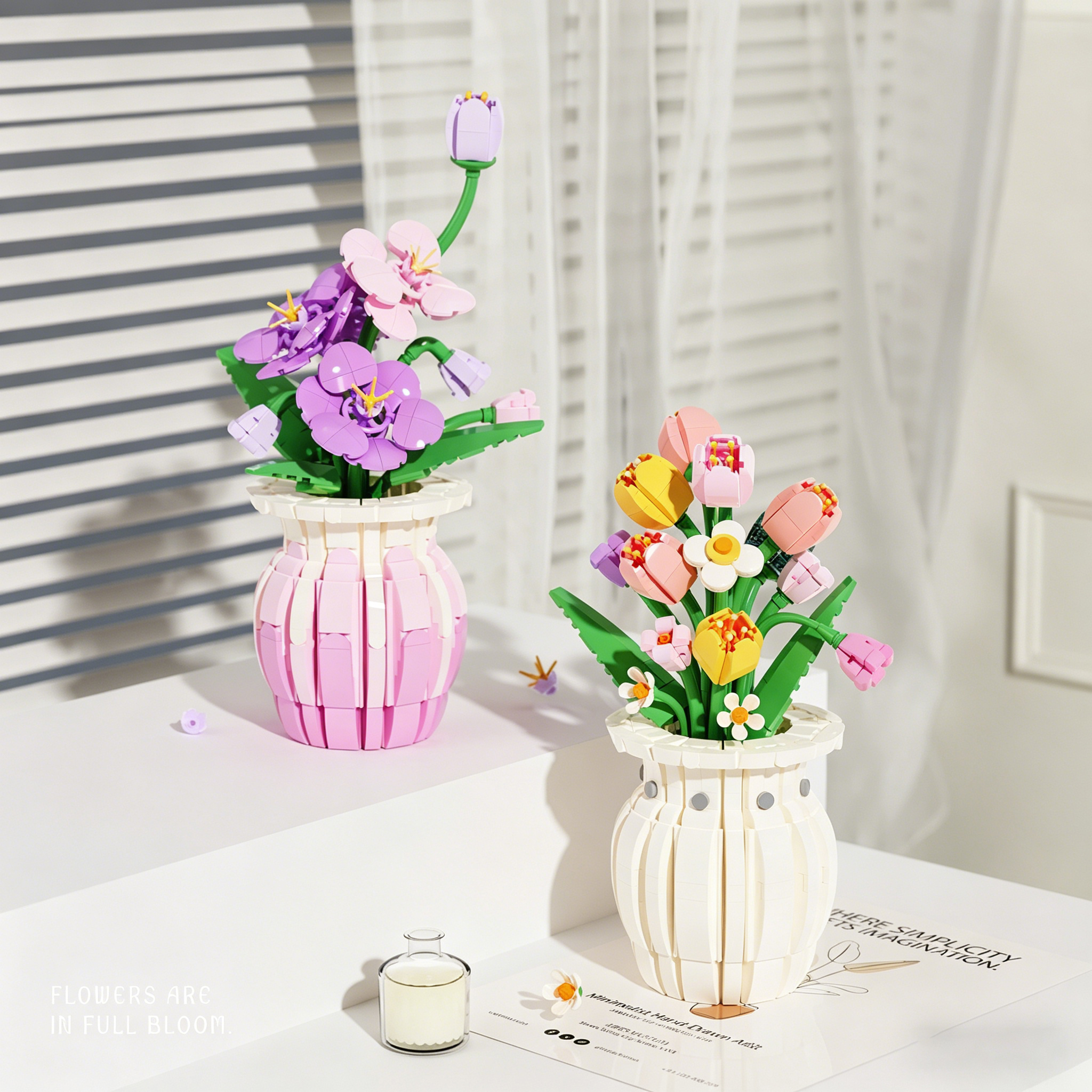 Idea Bouquet Mini Building Blo - Plant Parent Yearly avis et prix