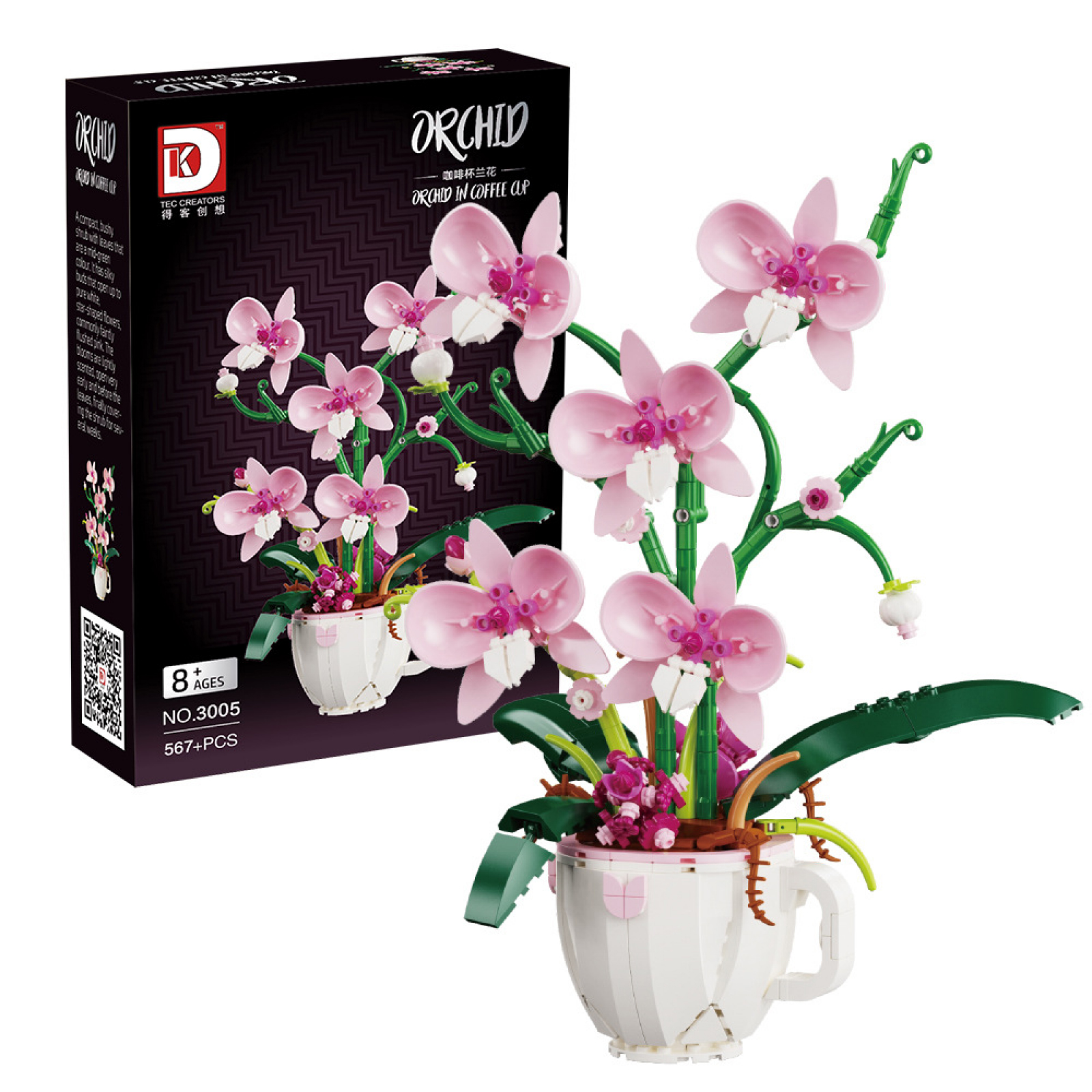 MOC Building Blocks Orchid Flo - Plant Parent Yearly avis et prix