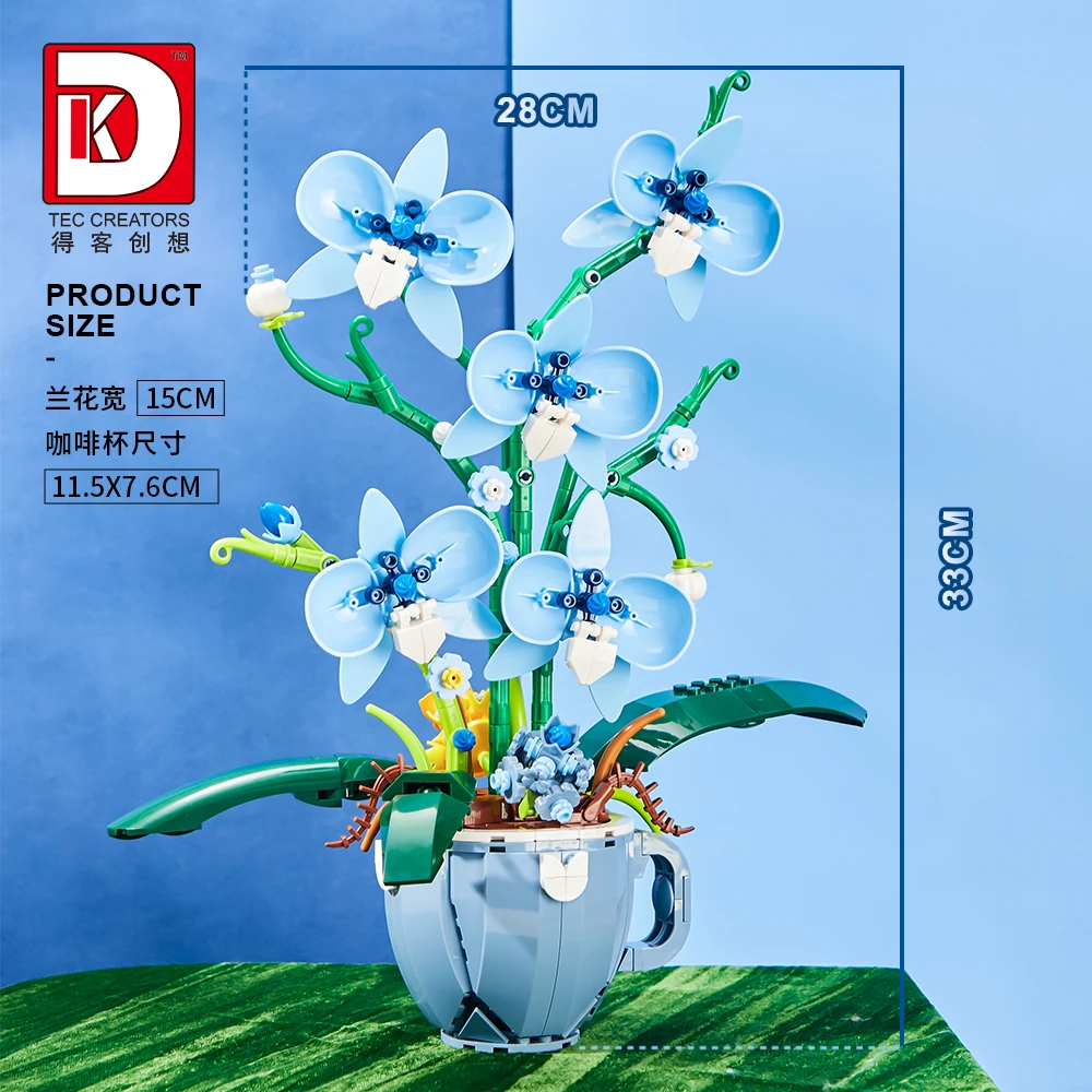 MOC Building Blocks Orchid Flo - Plant Parent Yearly avis et prix