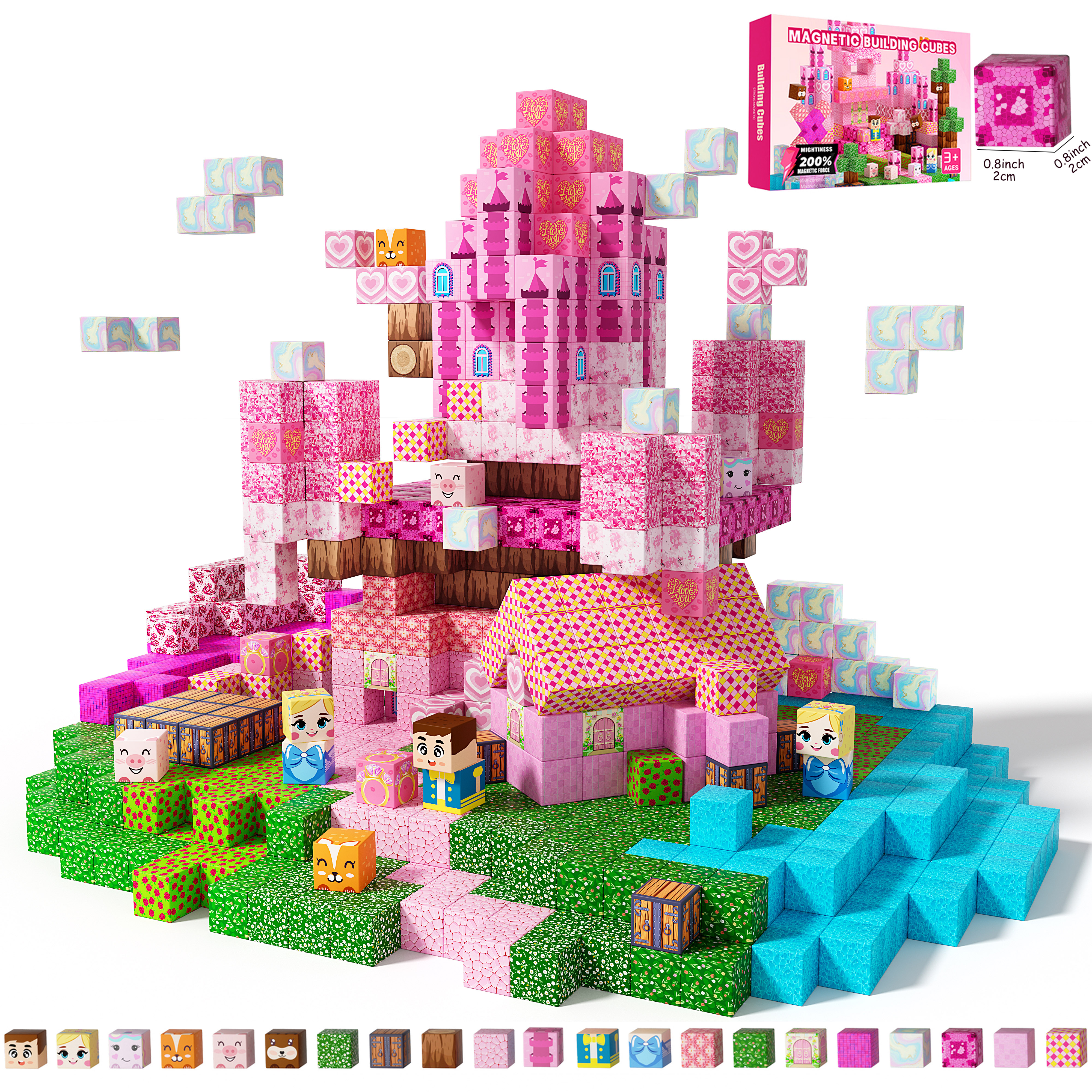 150pcs  STEM Montessori Toys f - Philodendron Pink Princess avis et prix