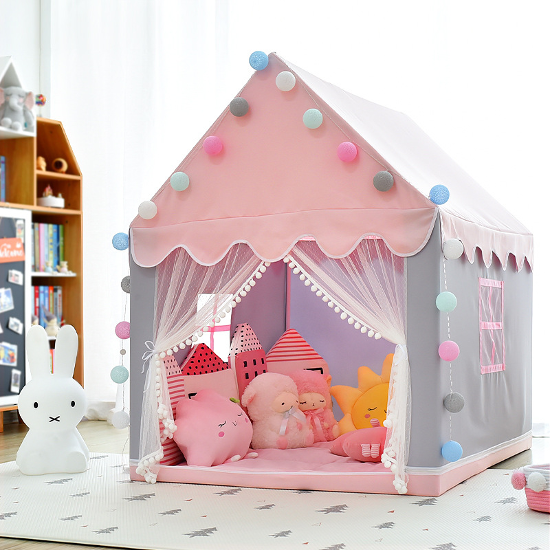 1.35M Large Children Toy Tent  - Philodendron Pink Princess avis et prix